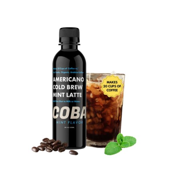 COBA Coffee Concentrate. Mint Brew. Brew 20 Cups of Coffee in Seconds