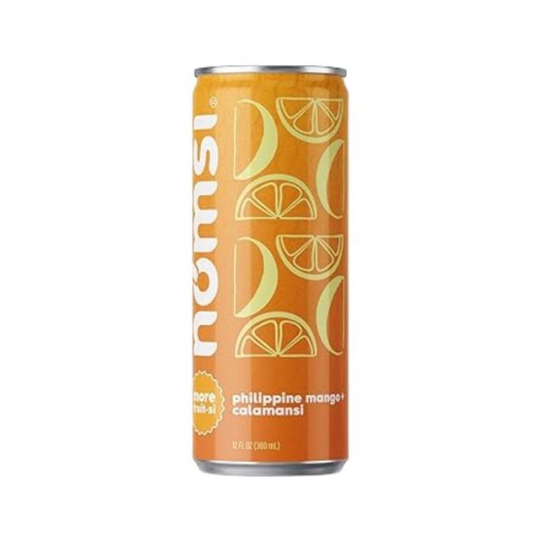 Nomsi - Philippine Mango Calamansi - Natural Juice - Delicious & Refreshing Fruit, Fresh Pure Vitamin C, Alcohol-Free, 12 Packs, 12 oz